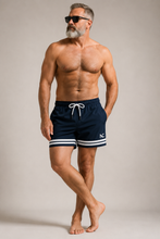 MEN'S QUICK-DRY SWIM TRUNKS - NAVY