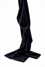 AZURE CUPRO TWILL FOULARD