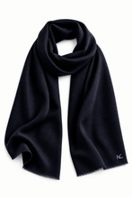 AZURE CUPRO TWILL FOULARD