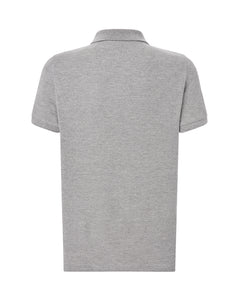 POLO RELAXED FIT - MELANGE GREY