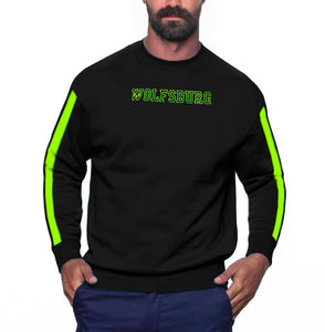 NC SWEATSHIRT - WOLFSBURG AURA - BLACK