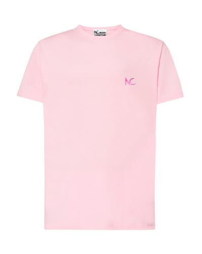 PINK NC T-SHIRT - PINK LOGO