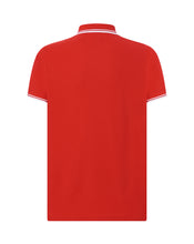 POLO CLASSIC FIT - RED/WHITE STRIPES