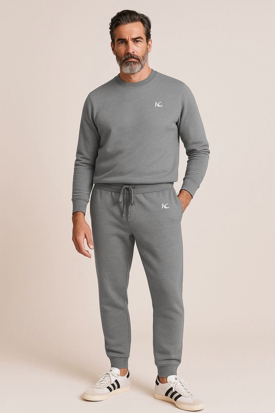 TRACKSUIT - MELANGE GREY