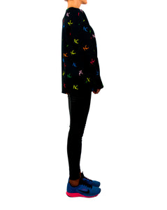 LIMITED EDITION NC NEOPRENE OVERSIZED SWEATER