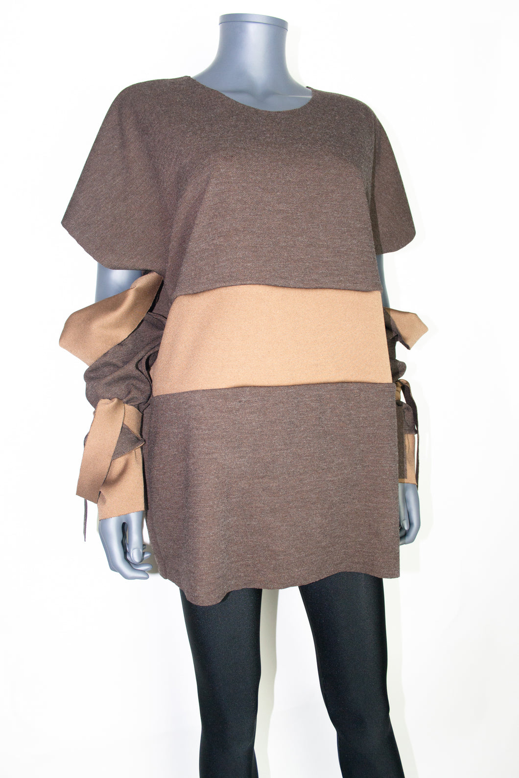 SHINOBI REVERSIBLE SWEATSHIRT DRESS