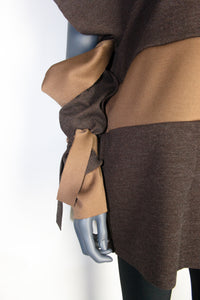 SHINOBI REVERSIBLE SWEATSHIRT DRESS