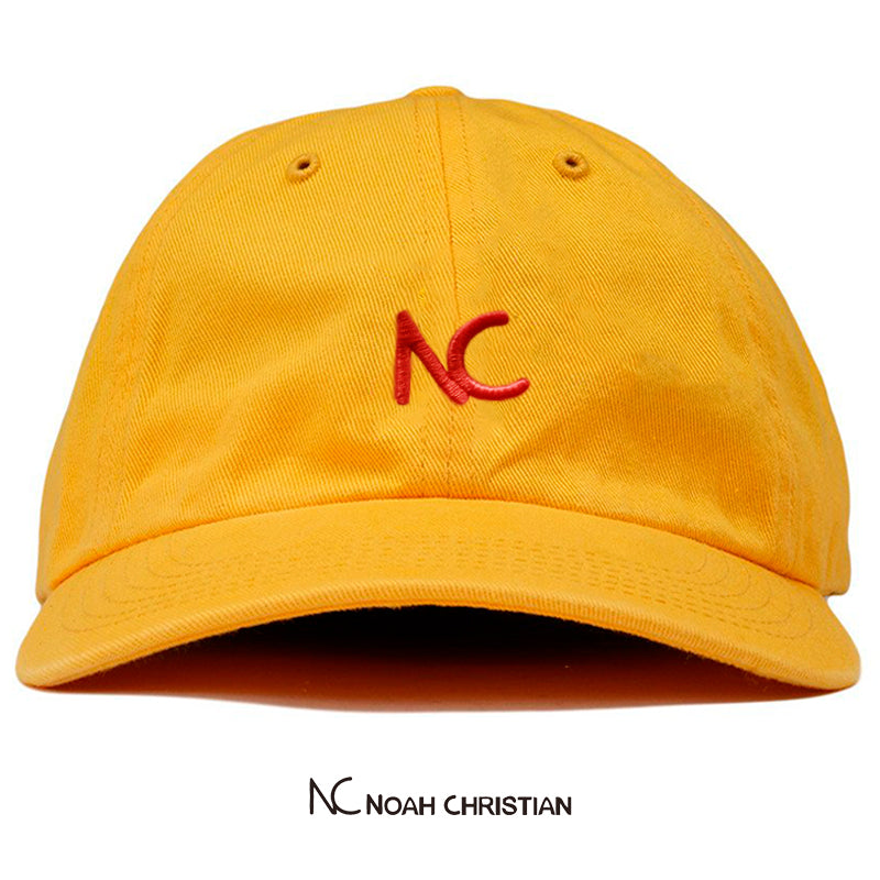 NC ORANGE DAD CAP - Noah Christian 