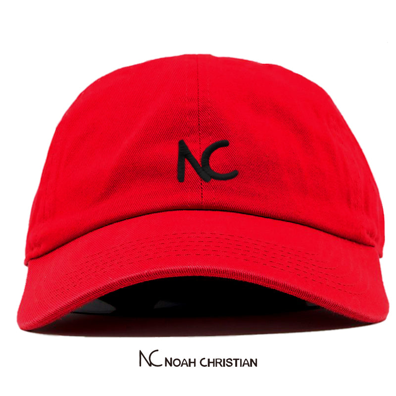 NC RED DAD CAP - Noah Christian 