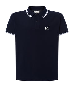 POLO CLASSIC FIT - NAVY/WHITE
