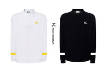 LIMITED EDITION - LONG SLEEVE POLO CLASSIC FIT - BLACK/WHITE