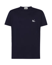 NAVY BLUE NC T-SHIRT - WHITE LOGO