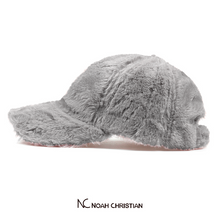 GREY FAUX FUR BASE CAP - Noah Christian 