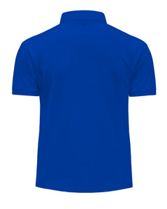 Royal blue sales shirt polo