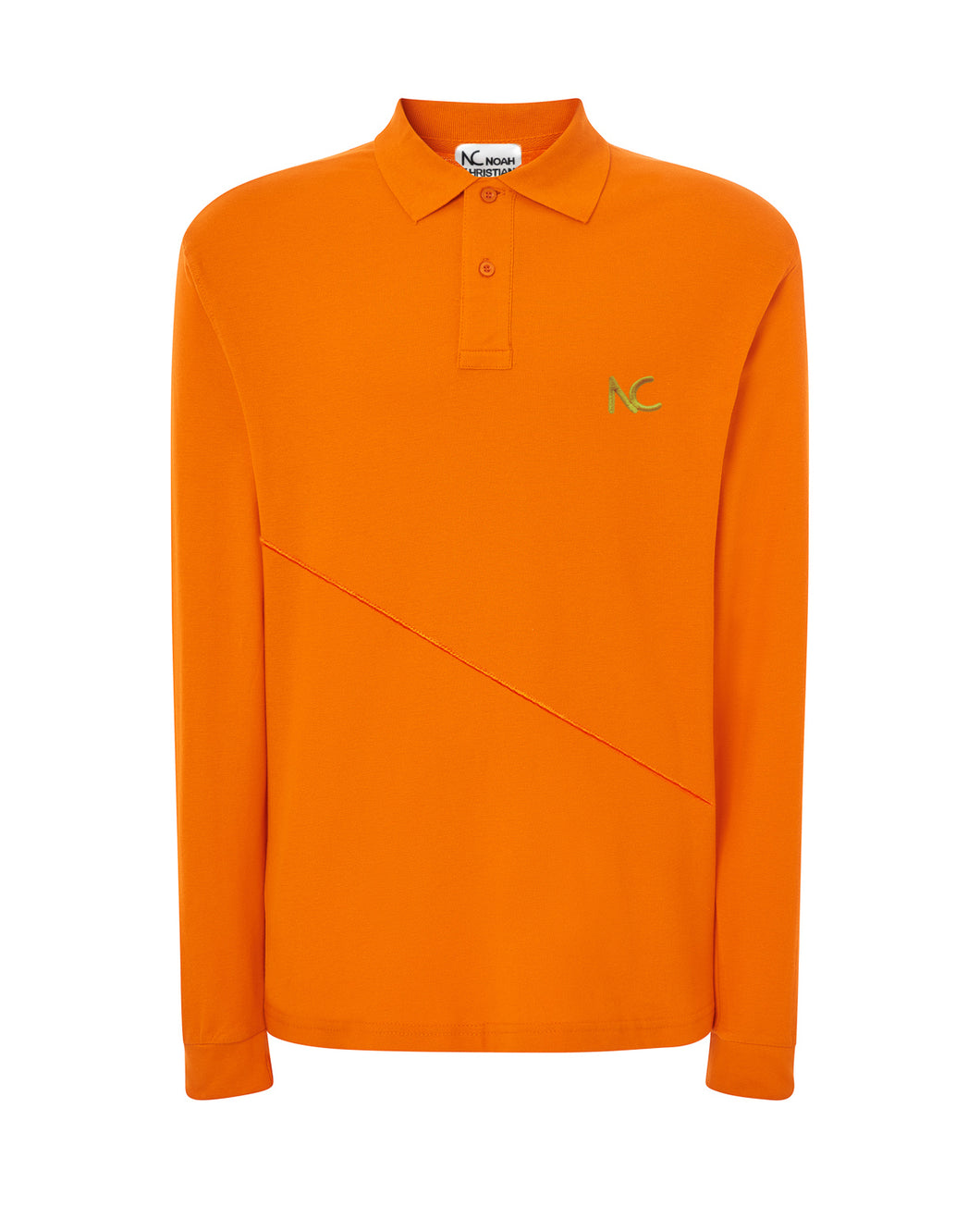LIMITED EDITION LONG SLEEVE POLO CLASSIC FIT - ORANGE