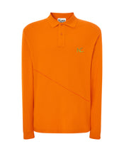 LIMITED EDITION LONG SLEEVE POLO CLASSIC FIT - ORANGE