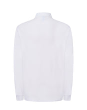 LONG SLEEVE POLO CLASSIC FIT - WHITE