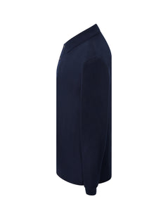 LONG SLEEVE POLO CLASSIC FIT - NAVY